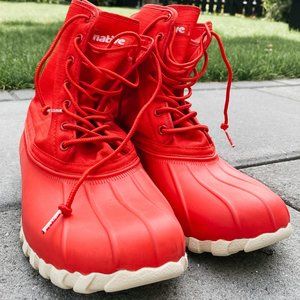 Red Native Shoes Rain or Snow Boots